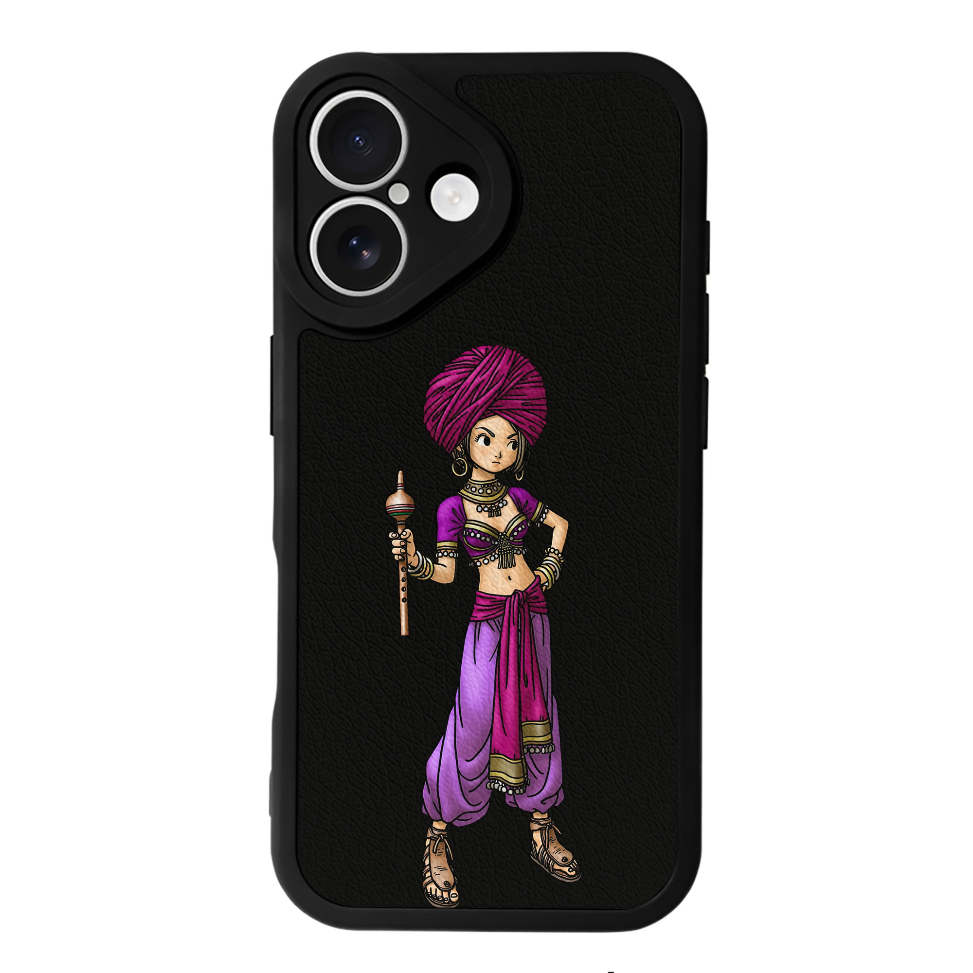 （画像用） ドラゴンクエスト Doragon Kuesuto Dragon Quest 【iPhone 16シリーズ対応】シリコンスマホケース（レザー調） 材質：シリコン